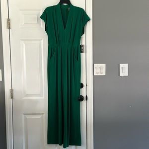 NWT Vince Camuto Green Jumpsuit